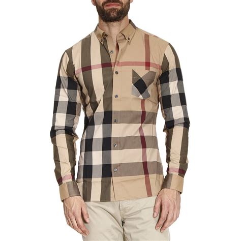 camicie simili burberry uomo